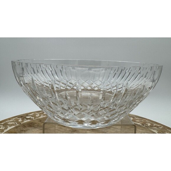 VTG Edinburgh Hand-cut Lead Crystal Bowl, Made In Scotland Fruit Candy Trinket - Picture 1 of 8